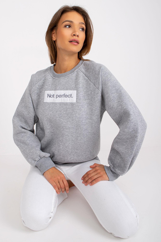 Tracy Grey Melange džemperis bez kapuces