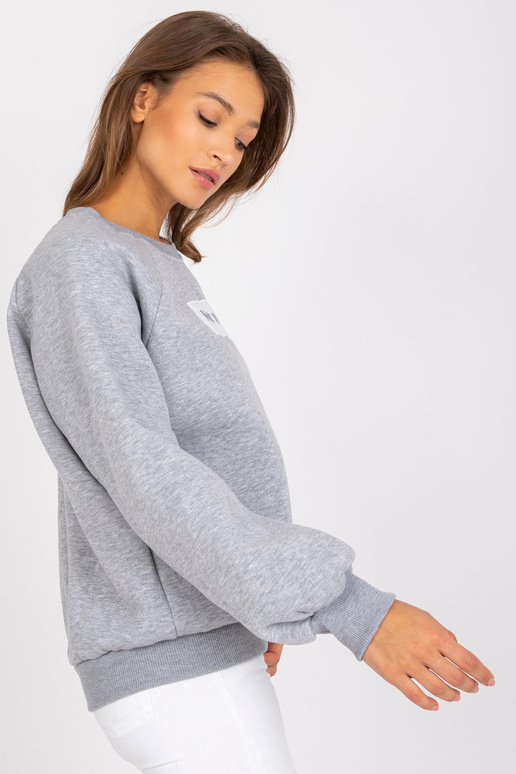 Tracy Grey Melange džemperis bez kapuces