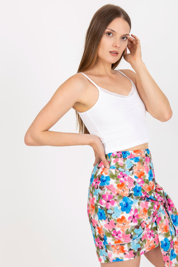 Balta rievota pamata tops... 2