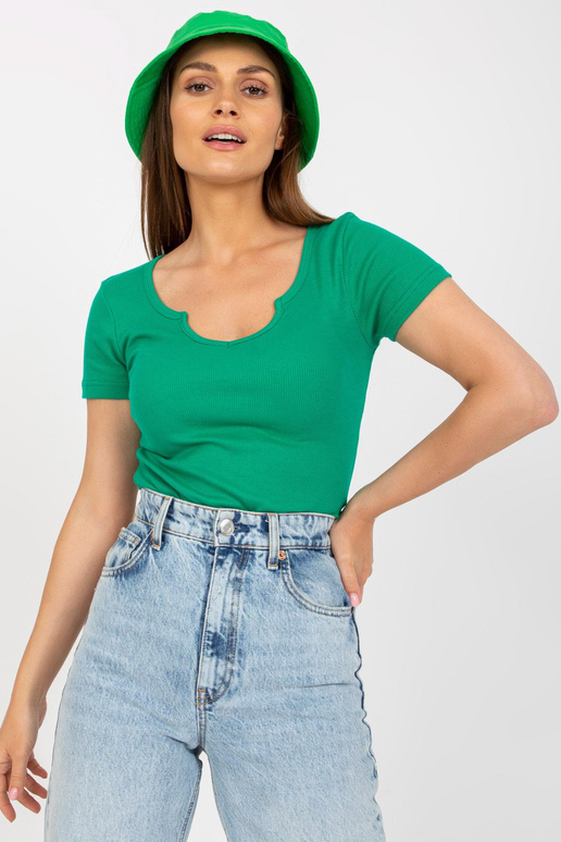 Zaļa ribeni ikdienas blūze Rubeni OCH...