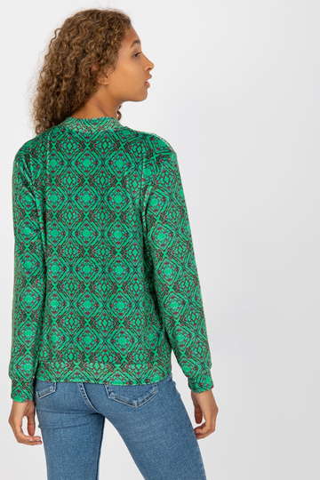 Zaļa raksta bomber... 2