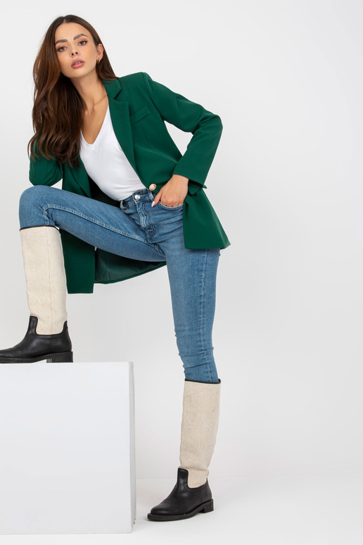 Tumši zaļa eleganta jaka no Veracruz... Tumši zaļa eleganta jaka no Veracruz...