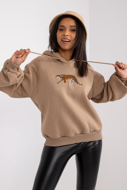 Bēšs sieviešu džemperis Cotton Peggy Bēšs sieviešu džemperis Cotton Peggy