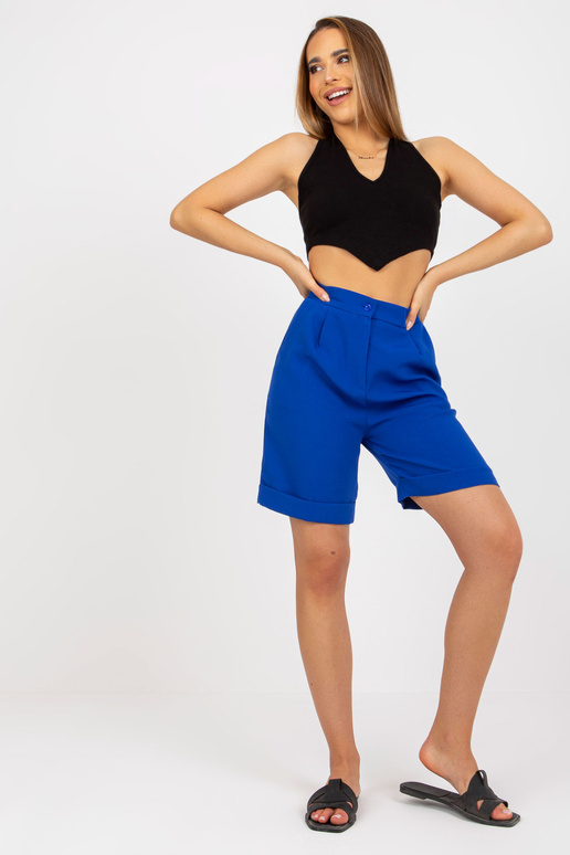 Kobalta eleganti garo uzvalku šorti Kobalta eleganti garo uzvalku šorti