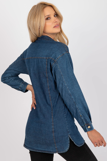 Zils džinsa krekls ar... 2