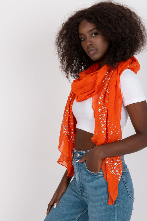 šalle -AT-CH-LA12813-tumši oranža