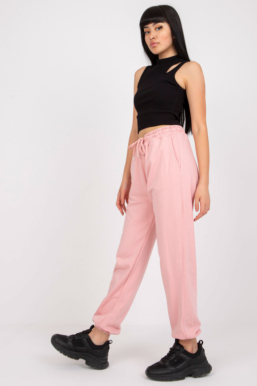 Bāli rozā sieviešu sporta bikses Lisa