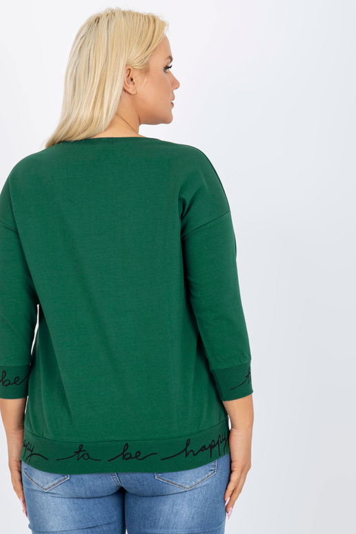 Zaļš un melns Plain Liela izmēra... Zaļš un melns Plain Liela izmēra...