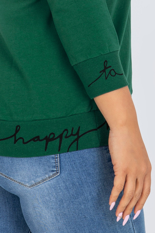 Zaļš un melns Plain Liela izmēra... Zaļš un melns Plain Liela izmēra...