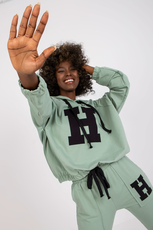 Pistācijas divdaļīgs sporta tērpa...