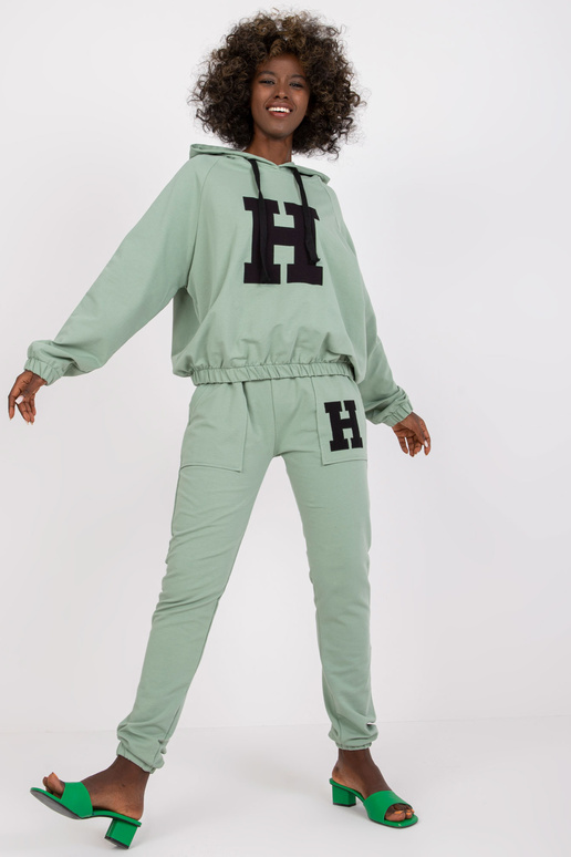 Pistācijas divdaļīgs sporta tērpa...