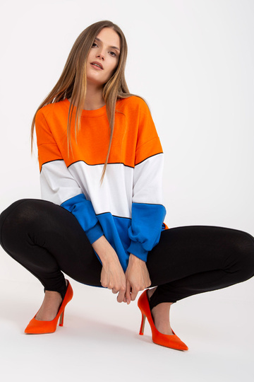 Oranži zils sporta krekls... 2