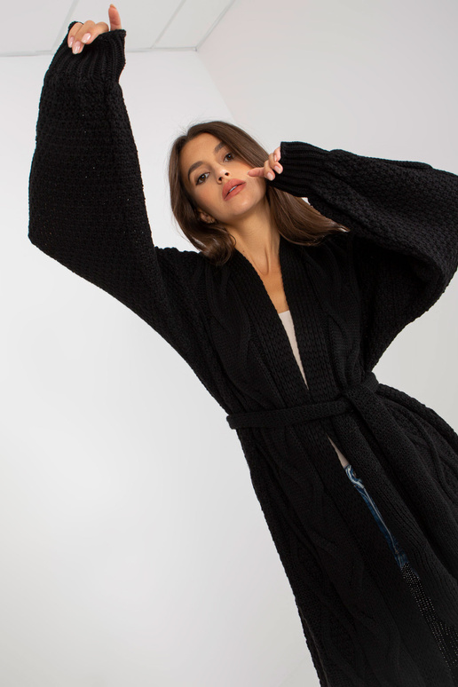 Melns garš jaciņš ar bizēm RUE PARIS