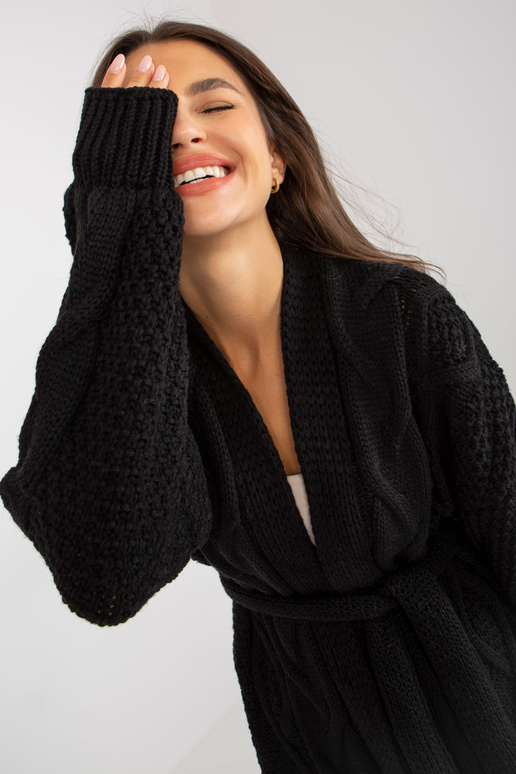 Melns garš jaciņš ar bizēm RUE PARIS