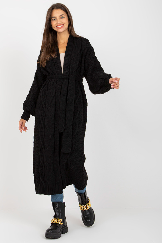 Melns garš jaciņš ar bizēm RUE PARIS