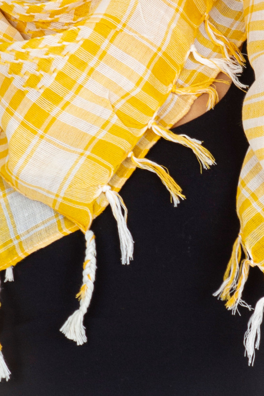 šalle -AT-CH-ARAFAT.37-balts-dzeltens