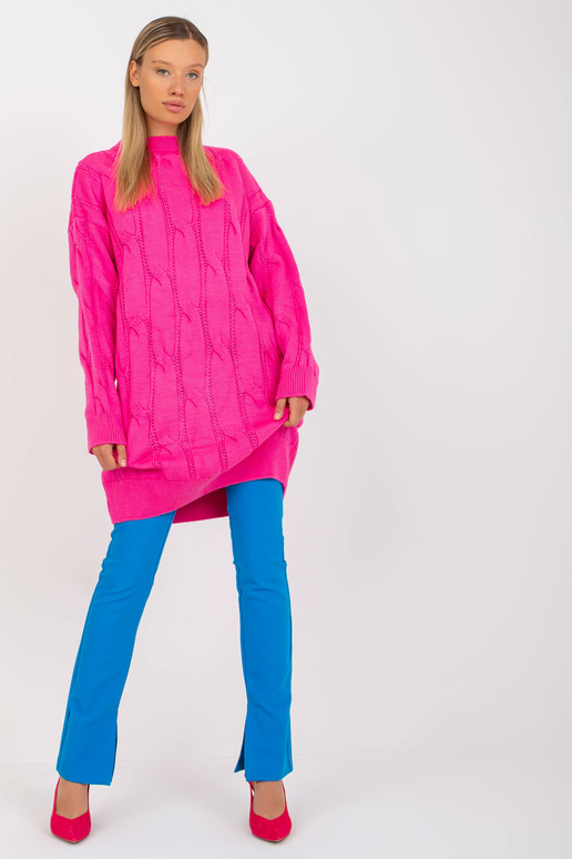 Fluo rozā minikleita ar stāvapkakli...