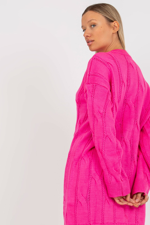 Fluo rozā minikleita ar stāvapkakli...