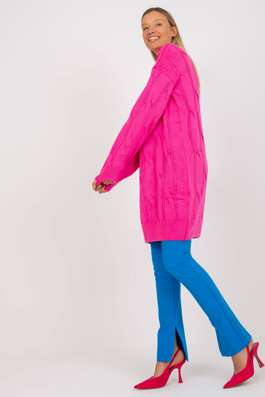 Fluo rozā minikleita ar stāvapkakli...