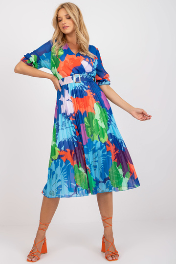 Zila viena izmēra kleita ar... 2