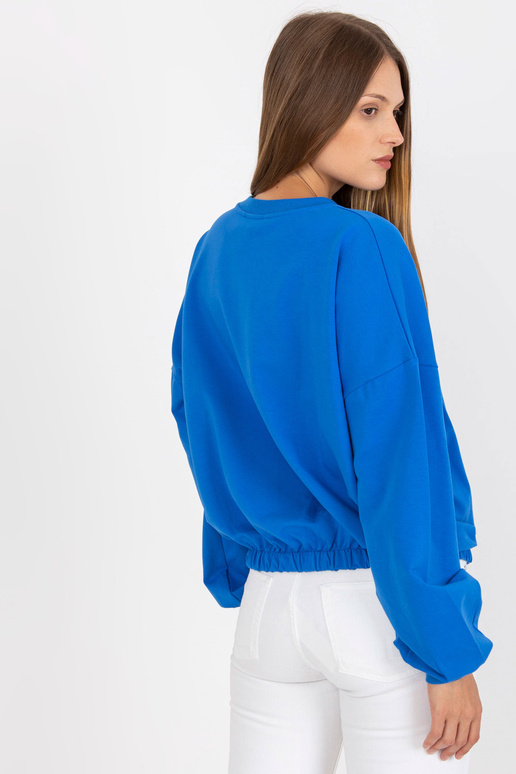 Tumši zils sporta krekls bez kapuces...