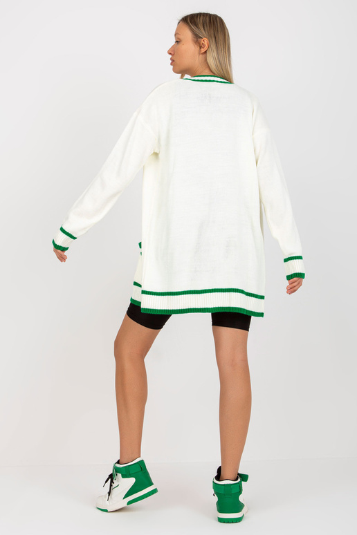 Ecru sieviešu jaka ar kabatām RUE PARIS