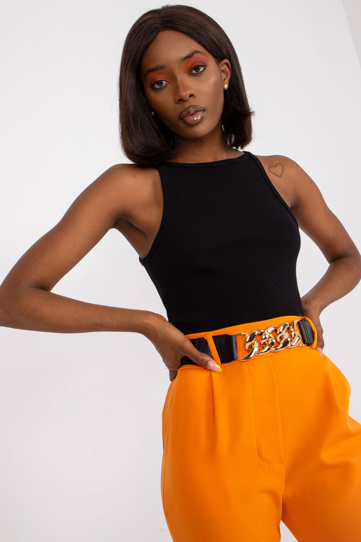 Gaiši oranžas uzvalka bikses ar...