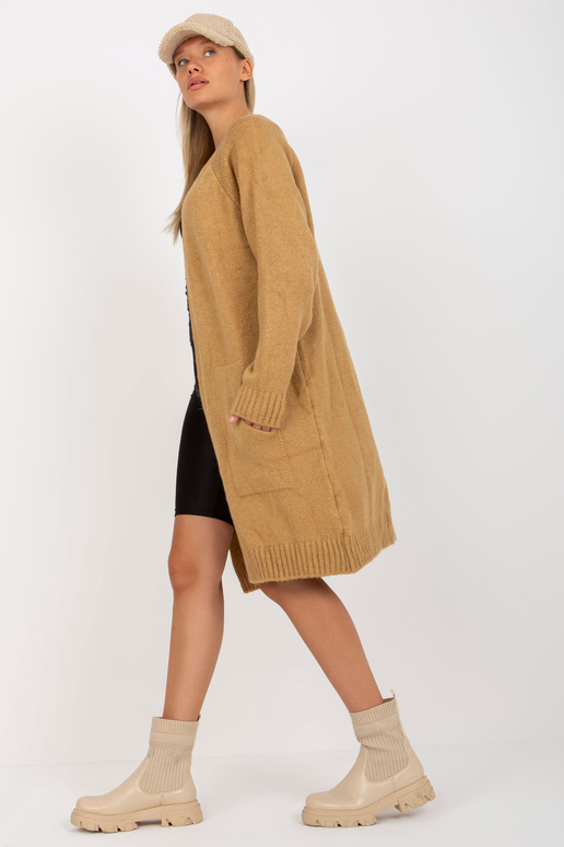 Kamieļa garā lielizmēra jaka RUE PARIS