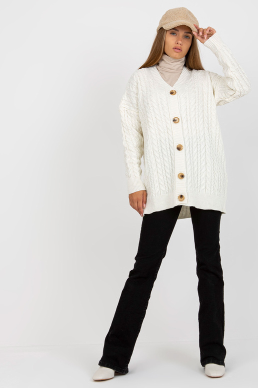 Ecru sieviešu jaka ar bizēm RUE PARIS