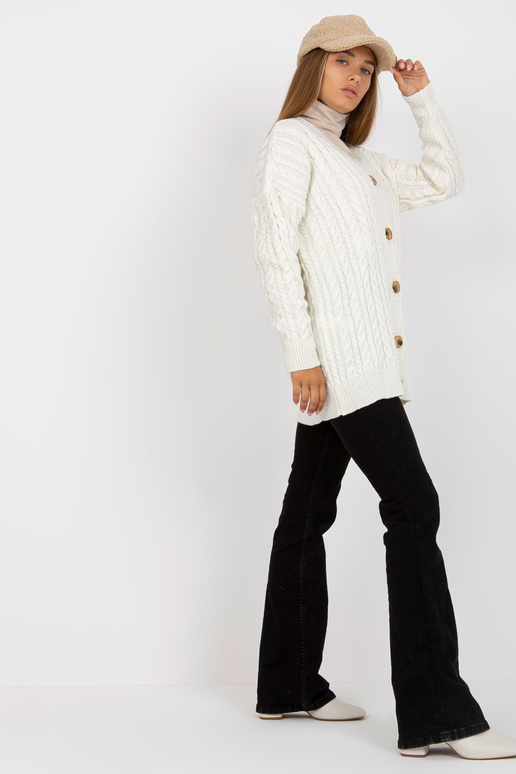 Ecru sieviešu jaka ar bizēm RUE PARIS