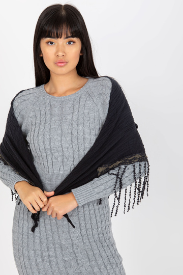 Marineblauer Damenschal aus...