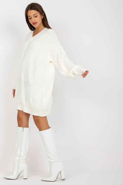 Ecru oversize trikotāžas kleita RUE... Ecru oversize trikotāžas kleita RUE...