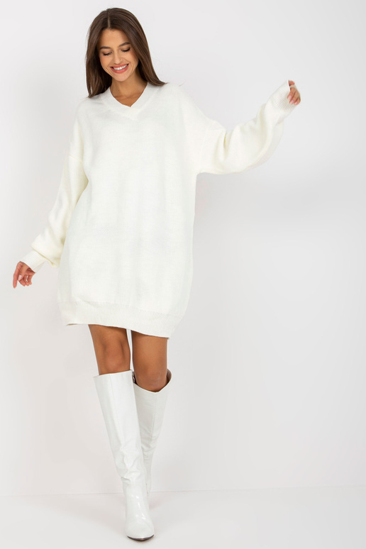 Ecru oversize trikotāžas kleita RUE... Ecru oversize trikotāžas kleita RUE...