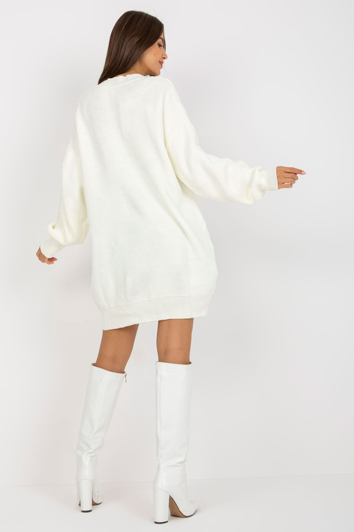 Ecru oversize trikotāžas kleita RUE... Ecru oversize trikotāžas kleita RUE...