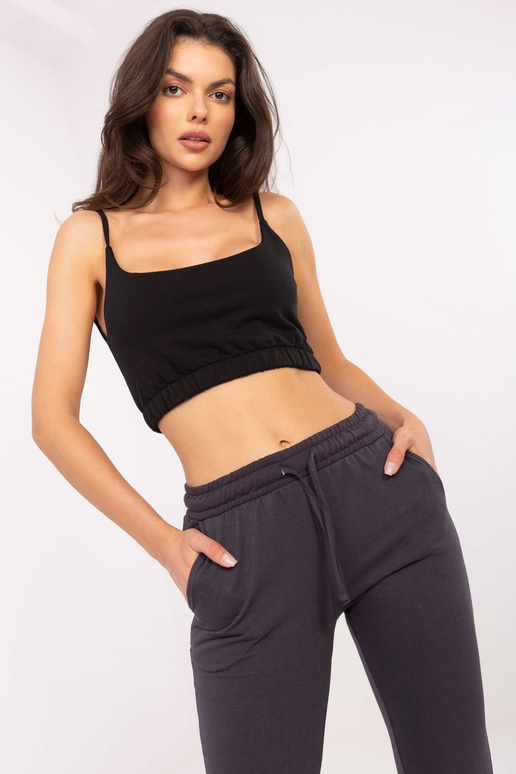 Grafīta pamata treniņbikses ar kabatām