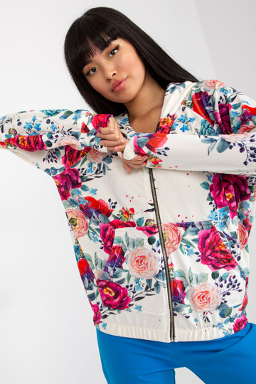 Balts velūra džemperis ar... 2