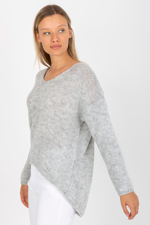 Pelēks oversize džemperis ar OCH...