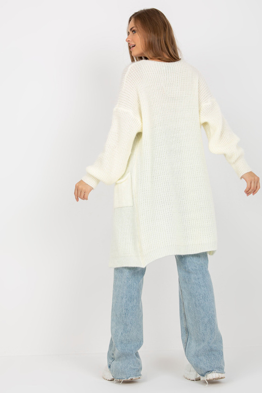 Ecru pūkaina oversize jaka OCH BELLA