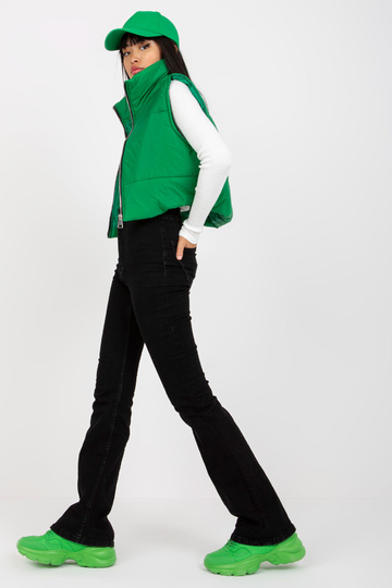 Zaļa īsa dūnu veste ar... 2