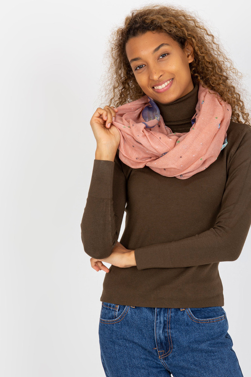 Hellrosa Damenschlinge skursteņa viskoze