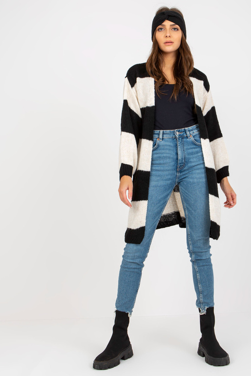 Ekrūmelns brīvs adīts jaciņš OCH BELLA