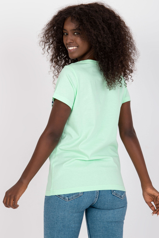 Piparmētru sieviešu T-krekls ar...