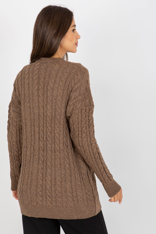 Brūna jaka ar bizēm RUE PARIS