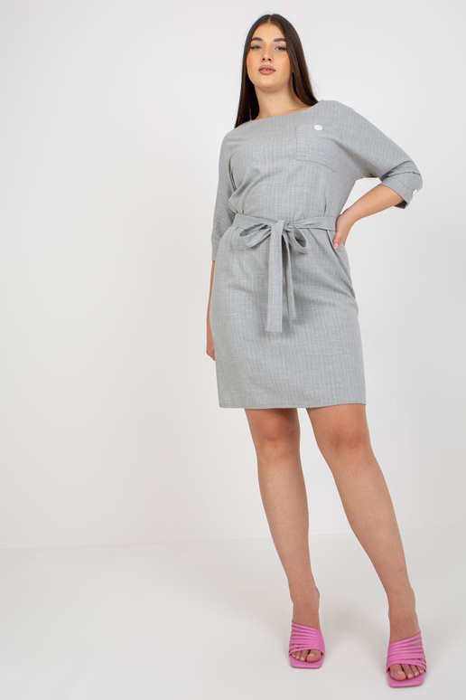 Pelēka liela izmēra svītraina zīmuļa...