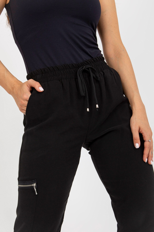Schwarze Cargo-Jogginghose ar ZULUNA...