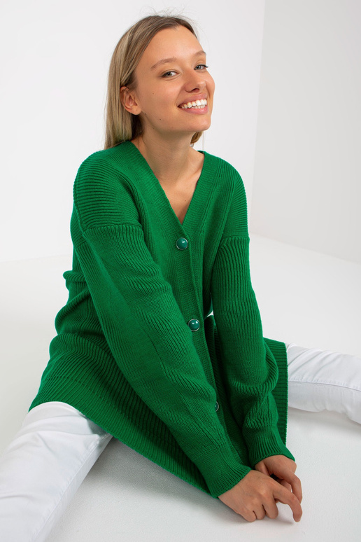 Zaļa, liela izmēra jaka RUE PARIS