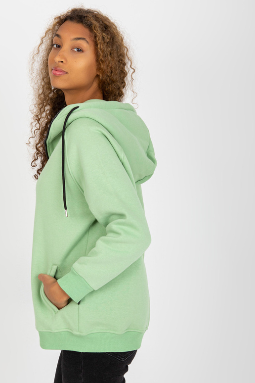 Gaiši zaļš Basic Hoodie RUE PARIS