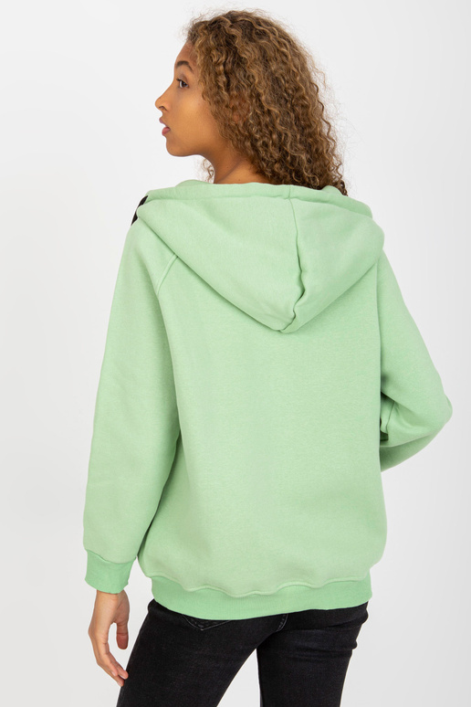 Gaiši zaļš Basic Hoodie RUE PARIS