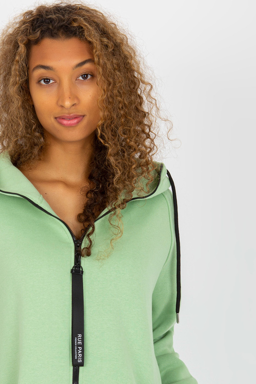 Gaiši zaļš Basic Hoodie RUE PARIS
