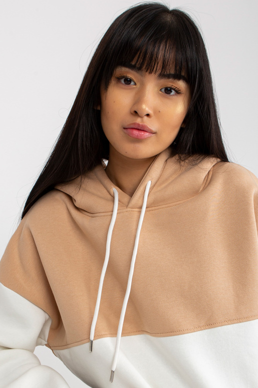 Bēša-ekrū džemperis pamata ķengurs...